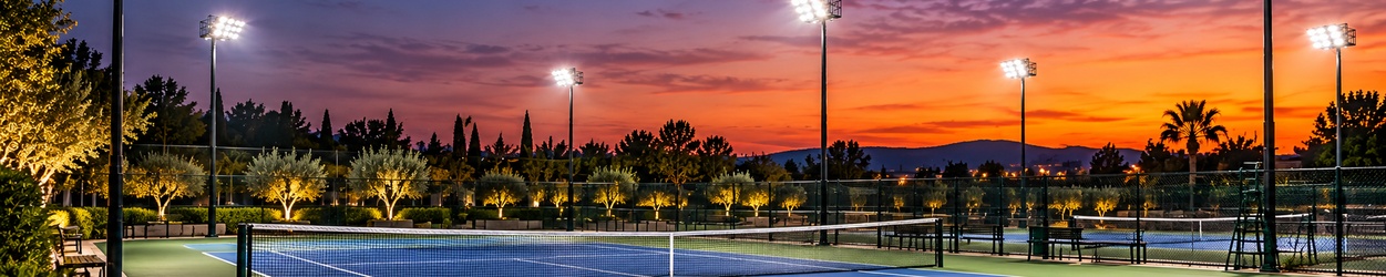 LED Tennisbaan Verlichting