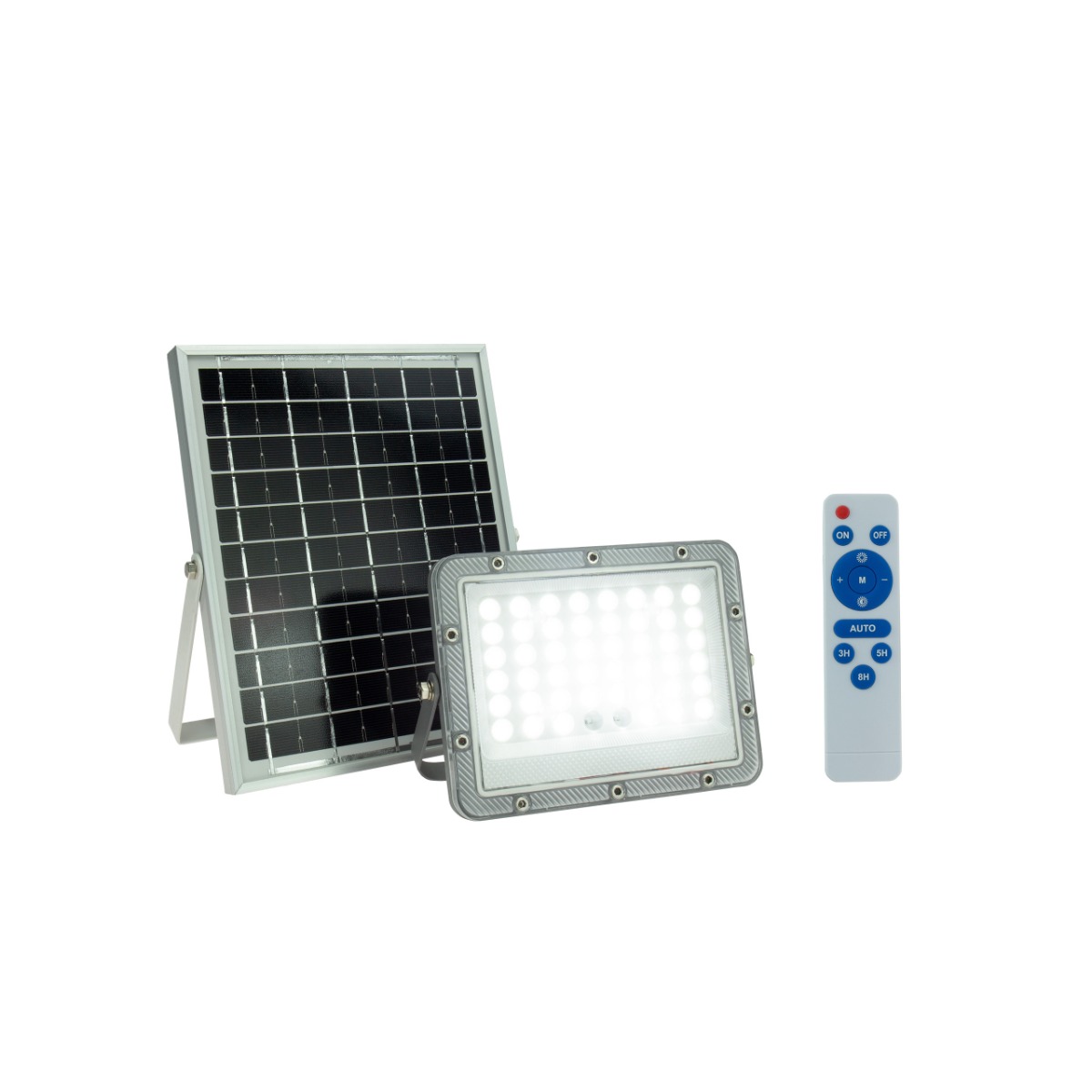 LED Floodlight- Bouwlamp Solar 50W met Bewegingssensor