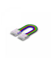 Strip-naar-stripconnector met kabel voor SMD RGB LED-strip – 10 mm