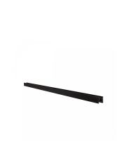 Lage spanningsrail 48V 1 meter Zwart