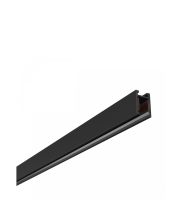 Smalle spanningsrail 48V 1 meter Zwart