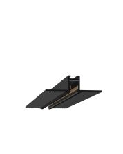Randloze inbouwrail 48V 1 meter Zwart