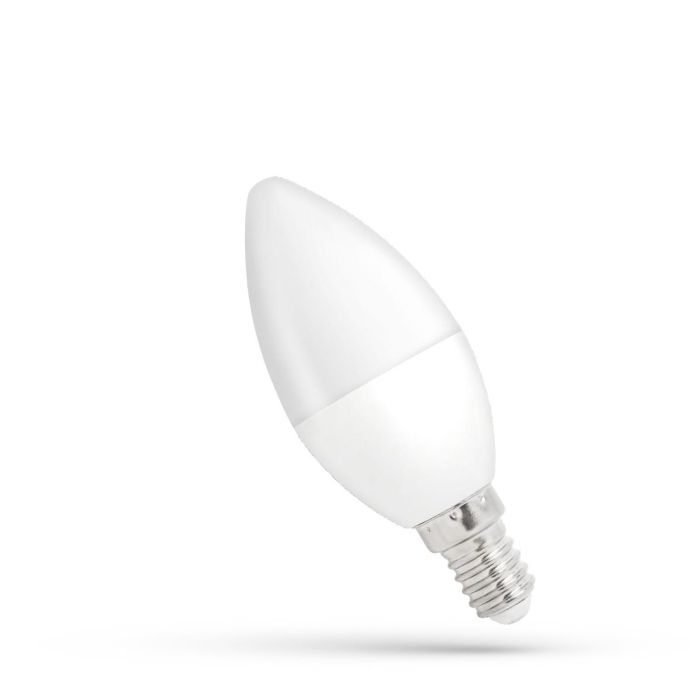LED E14 C37 kaarslamp 5W K3000 470lm Dimbaar