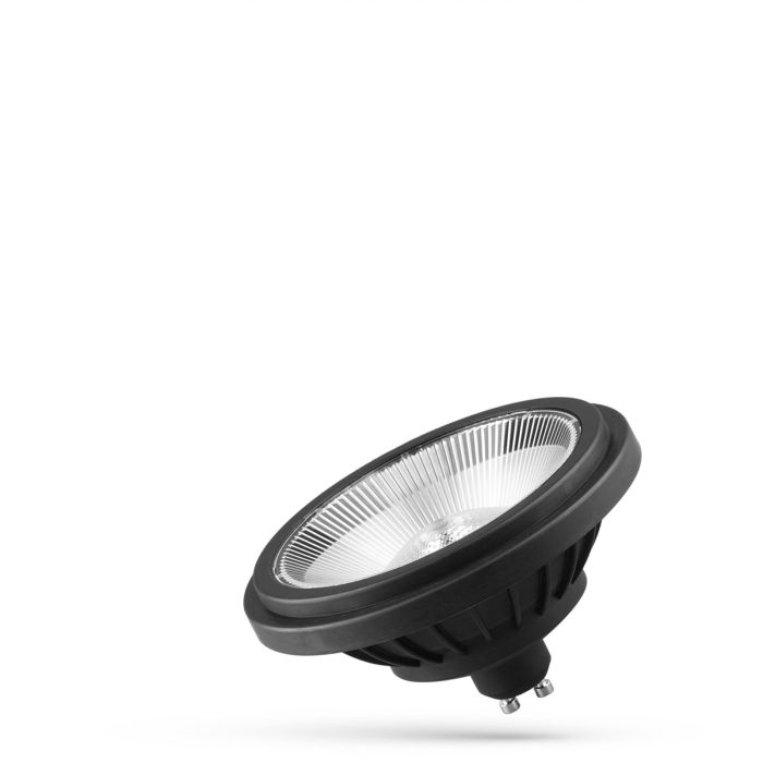 LED AR111 GU10 spot 14W CCT zwart 86 lm/W
