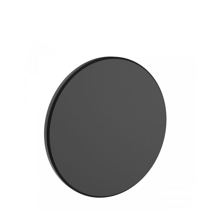 LED Gevellamp Piatta rond 12W CCT 1000 lm IP44 Ø180 mm – Zwart