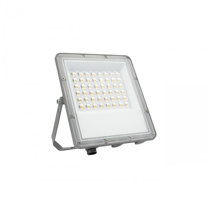 LED Bouwlamp 50W CCT 100 lm/W IP65 IK08 – grijs
