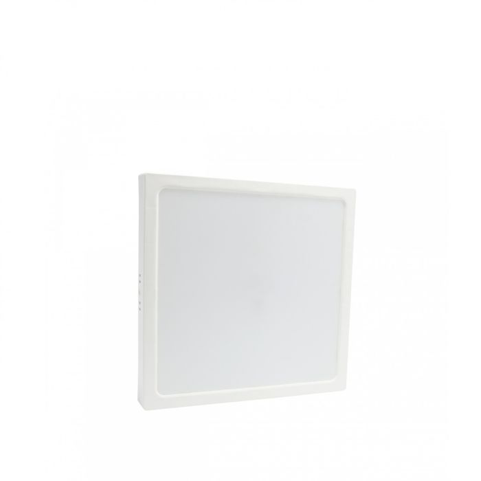 LED-plafondlamp opbouw 24W K4000 vierkant wit