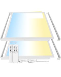 LED Paneel 62x62 cm | 40W | CCT Dimbaar | 3000K-6000K | CRI90 | Smart WiFi