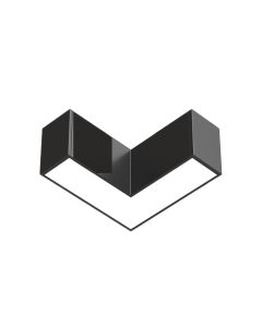LED Hoekverbinder 90° voor Lichtlijn | 6W | CCT Instelbaar | Zwart