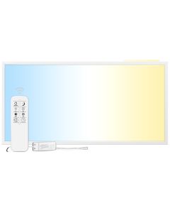 LED Paneel 120x60 cm | 60W | CCT Dimbaar | 3000K-6000K | CRI90 | Afstandsbediening