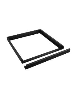 Opbouwframe LED Paneel 60x60 cm Zwart