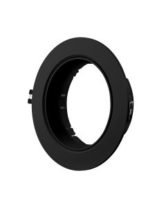 Opbouwspot AR111 GU10 – rond – zwart – IP20 – Ø165×41 mm – zonder lichtbron