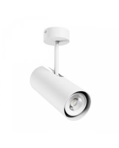 Opbouwspot GU10 – wit – IP20 – 65×160×232 mm – zonder lichtbron