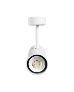 Opbouwspot GU10 – wit – IP20 – 65×160×232 mm – zonder lichtbron
