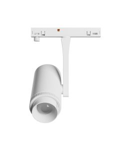 LED railspot met verstelbare lichtbundel voor smalle rail 7W K3000 48V Wit