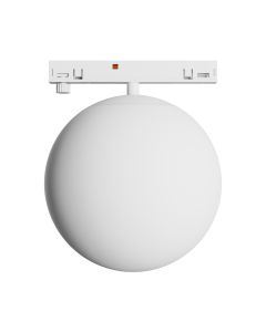 LED bolarmatuur voor smalle rail 7W K3000 48V Ø100 mm Wit