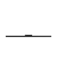 Langwerpig LED railarmatuur voor smalle rail 20W K3000 48V 600 mm Zwart