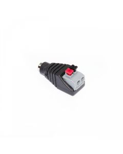 Vrouwelijke DC-stekker met snelconnector