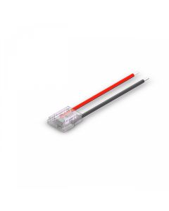 Aansluitconnector strip-naar-kabel voor 10 mm COB/SMD LED-strip met kabel 15 cm