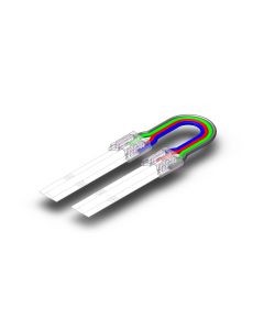 Strip-naar-stripconnector met kabel voor COB RGB LED-strip – 10 mm
