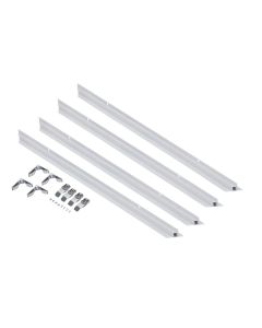 Inbouwframe LED Paneel 62x62 cm Wit