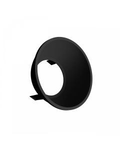 Reflector Orbito inbouw/opbouw Ø70 mm – Zwart mat