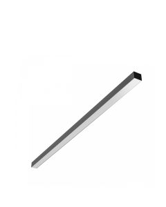 LED-lijnarmatuur 60 cm 10-20W CCT zwart IP20