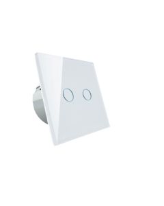 Slimme Lichtschakelaar 2-Zone Wi-Fi Wit