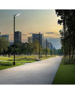 LED Straatlamp 50W K4000 120 Lm/W met Schemersensor IP65 IK08