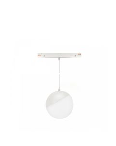LED bolhanglamp voor rail 5W CCT 48V Ø100 mm Wit