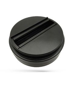 3-Fase Monopoint Railadapter Zwart