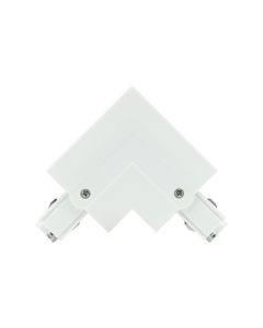 3-Fase Railconnector Links Wit