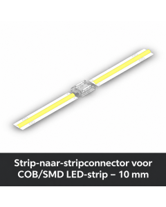 Strip-naar-stripconnector voor COB/SMD LED-strip – 10 mm