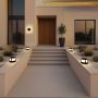 LED Buitenwandlamp Rond 10W CCT IP65 Wit
