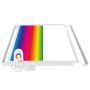 LED Paneel 62x62 cm | 40W | RGB+W (4000K) | Dimbaar | Afstandsbediening – foto 2