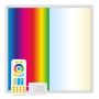 LED Paneel 62x62 cm | 40W | RGB+CCT 3000K-6000K | Dimbaar | Afstandsbediening