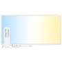 LED Paneel 120x60 cm | 60W | CCT Dimbaar | 3000K-6000K | CRI90 | Afstandsbediening – foto 2