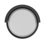 LED Buitenwandlamp Rond 10W CCT IP65 Zwart – foto 3