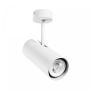 Opbouwspot GU10 – wit – IP20 – 65×160×232 mm – zonder lichtbron