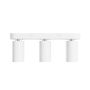 Opbouwspot GU10 3-voudig – wit – IP20 – 350×70×135 mm – zonder lichtbron – foto 2