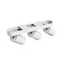 Opbouwspot GU10 3-voudig – wit – IP20 – 350×70×135 mm – zonder lichtbron – foto 4