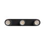 Opbouwspot GU10 3-voudig – zwart – IP20 – 350×70×135 mm – zonder lichtbron – foto 4