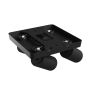 Opbouwspot GU10 4-voudig – vierkant – zwart – IP20 – 220×220×134 mm – zonder lichtbron – foto 5
