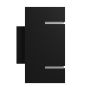 Wandlamp G9 – vierkant – zwart – IP20 – 80×150 mm – zonder lichtbron – foto 4