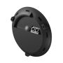 Plafondlamp E27 – rond – zwart – met bewegingssensor – IP65 IK08 – Ø300×90 mm – zonder lichtbron – foto 5