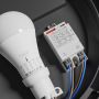 Plafondlamp E27 – rond – zwart – met bewegingssensor – IP65 IK08 – Ø300×90 mm – zonder lichtbron – foto 7