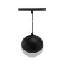 LED bolhanglamp voor rail 6W CCT 48V Ø100 mm dimbaar Zwart – foto 6