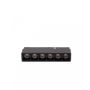 LED rasterarmatuur voor rail 6W K3000/K4000 48V Zwart