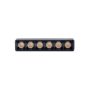 LED rasterarmatuur voor rail 6W K3000/K4000 48V Zwart – foto 8