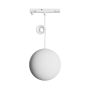 LED bolhanglamp voor smalle rail 7W K3000 48V Ø100 mm Wit – foto 2